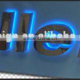 3D Outdoor Signage Stainless Steel Led Backlit Letter Sign thumbnail-1