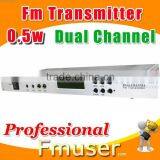 18FSN Dual Channel fm Transmitter 0.5w Car Charger fm Transmitter thumbnail-1
