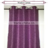 Wholesale Linen Blackout Curtain Fabric Luxury Dimout Window Curtains