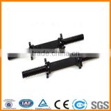black painting barbell solid bar