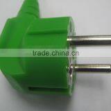 European Standard 16A 250V Angled Type Green CEBEC Plug
