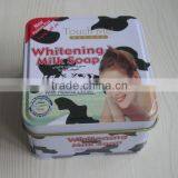 Embossed Tin Box Small Metal Containers Soap Tin Can With Factory Price