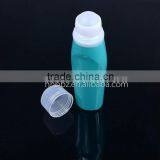 Bright Cyan Empty Cream Roll on Bottle 50ml With White Cap