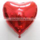 Wholesale 75cm/36 Inch Large Size Heart Shaped Pure Color Foil Balloon, Metallic Plain Foil Baloon thumbnail-5