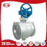 Pneumatic Operate Jacket Insulation Gas Ball Valve Ss304