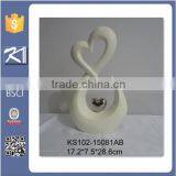 New Style White Porcelain Heart Figurine Home Decoration thumbnail-4