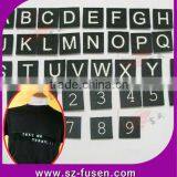 Nylon Magic Tape Letters for Wedding Dress