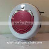 2016 New Arrival Clear Curved Acrylic Display Stand Sweeping Robot Display Stand Shenzhen Factory