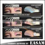 72 Colors Eye Temporary Shadow Tattoo Sticker