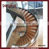 Contemporary Iron Wood Spiral/helical Staircase for Hotel thumbnail-1