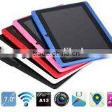 2014 Wholesale 7 Inch Tablet PC Android 4.0 Capacitive Screen 512M 4GB Camera WIFI Q88 Allwinner A13 Stouch 7'' Tablet pc thumbnail-4