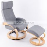 Hot selling extensible fabric recliner TV chair NV-2668