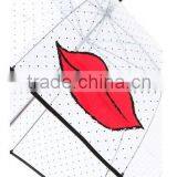 Cheap Target Price Dome OEM ODM Customized Logo Print Transparent Umbrella thumbnail-4