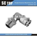 High working pressure air fittings branch male tee fittings one touch fitting matel fitting