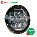 High Low Beam7 Inch Led Light for Jeep Wrangler thumbnail-2