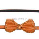 2014 Korean Fashion Ladies PU Rivet Bowknot Belt SWF-W15062925 thumbnail-3