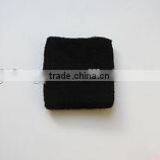 Adult Solid Color Blank Cotton Wrist Sweat Band