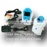 Mini 2.4G Wireless 1.8" TFT LCD Video Baby Monitor 4 Channels Rechargeable Monitor thumbnail-2