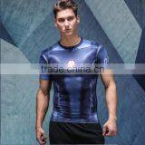 Subilmated Short Sleeve Compression Skin Tight Base layer