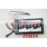 Parallel Charging Board of JST-XH / T-Plug for RC battery Balance adatper Deans T plug