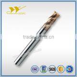 4 Flute Corner Radius With Long Shank Length Solid Carbide Endmill for Hardened Steel Milling thumbnail-1