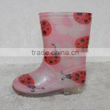 Lovely Kids Transparent PVC Shoes Boots