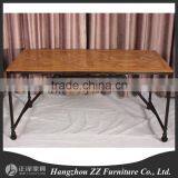 Solid Wood Antique French Style Dining Table thumbnail-1