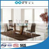 TB Mordern Dubai Kitchen Furntiure Quality Glass Dining Tables and Chairs for Events thumbnail-1