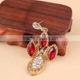 Wholesale Handmade Latest Fashion Big Long Wedding Chandelier Earrings thumbnail-3