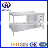 Hot Sale Commercial stainless steel kitchen work table