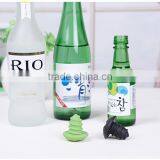 Silicone Screw Shape Food Grade Wine Bottle Stoopers thumbnail-2
