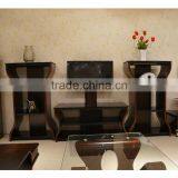 Tempered Glass Top tv Stand Fancy Design 2015 thumbnail-1
