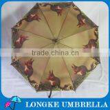 Animal Printing Eekhoorn Umbrella Straight Umbrella thumbnail-1