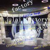 SBL49 Crystal Bride and Groom Chair for Wedding Stage Decoration thumbnail-1