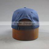 Custom High Quality 5- Panel Cotton Twill Snapback Hat With Woven Badge thumbnail-4