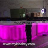 Customized 3m by 3m Purple Color Mall Food Kiosk Bubble Tea Kiosk Design for Sale thumbnail-5