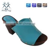 2015 colorful fashion high heel platform slippers and sandals for women
