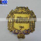 Custom Embossed Metal Logo/self Adhesive Embossed Metal Label/ Wine Bottle Embossed Metal Sticker thumbnail-4