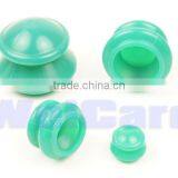 Green Silicone Cupping, Massage Cupping Set , Cupping Set 4 thumbnail-1