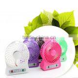 Factory Wholsales Rechargeable Mini USB Fan With Battery thumbnail-5