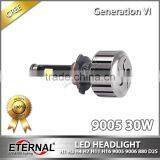 80W Universal Size LED Headlight Bulb Replacement H1 H3 H4 H7 H11 H13 9005 9006 880 D2S Car Automotive Led Headlight Bulb Kit thumbnail-2