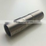 dongguan hardware factory produce asme sb 338 gr2 titanium tube as cigar tube