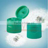 SM7210 Plastic Flip Top Ribbed Cap Cosmetic Bottle Flip Lid thumbnail-1