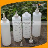 16 oz HDPE Oil Honey Squeeze Bottle With Tip Top thumbnail-2