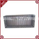 Hand-crafted Rectangular Fruit and Vegetable Storage Basket for Supermarket thumbnail-3