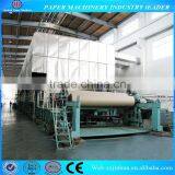 1575mm 10-15T/D Double-dryer and Double-mould Kraft Paper Machine, Paper Recycling Machine Prices thumbnail-1
