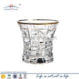 Crystal Gold Rimmed Wine Glasses Wholesale