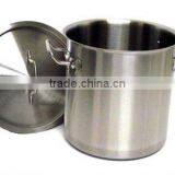 Commercial Stainless Steel Stockpot With Lid thumbnail-1