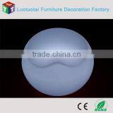 Plastic Living Room Furniture LED Round Sofa Set thumbnail-6