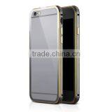 4.7-inch Mobile Phone Bumper & Transparent Rear Plate Back Cover for IPhone6 thumbnail-2